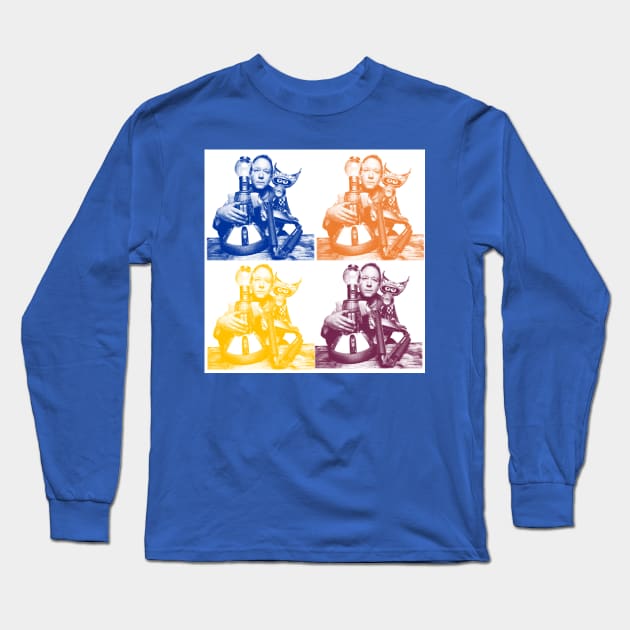 Joel and the Bots 4-panel Long Sleeve T-Shirt by Starbase79